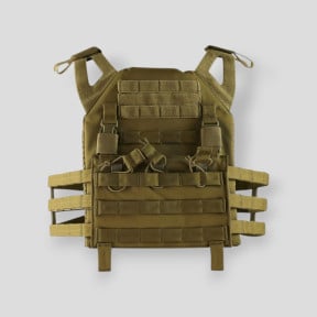 Buckle-tek plaatdrager vest - Coyote - Kombat Tactical