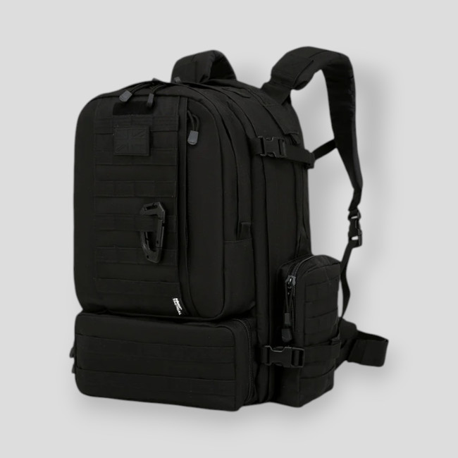 Mochila Viking Patrol 60L - Negra - Kombat Tactical