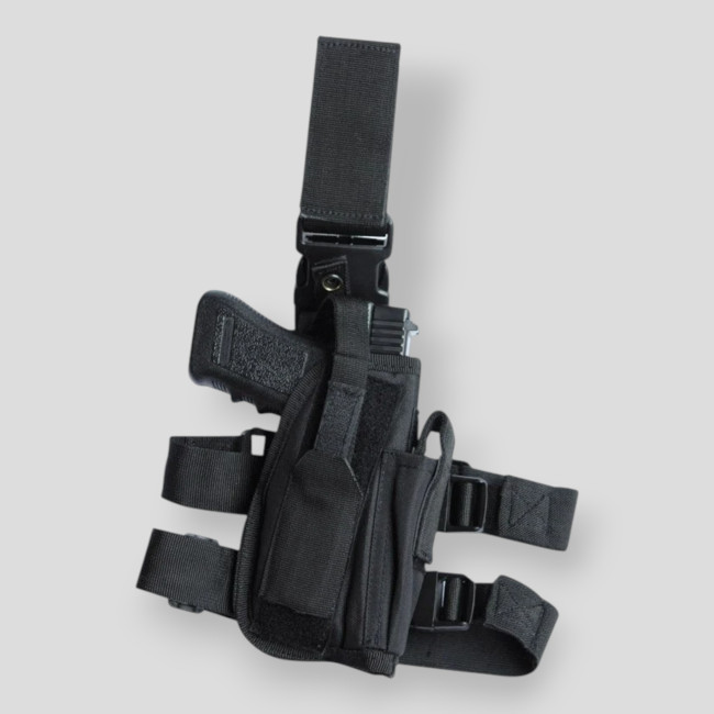 Tactische dijholster - Zwart - Kombat Tactical
