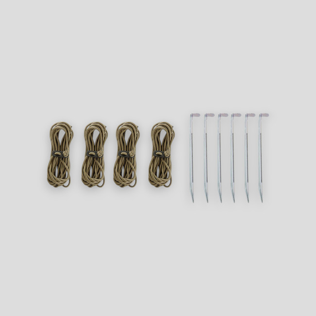 Kit de fixation pour bâches terrain (10 pièces) Expédition - Vert Olive - A10 Equipment
