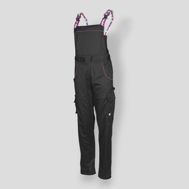 EDITH women's work overalls - Black - Nine Worths by North Ways EDITH women's work overalls - Black - Nine Worths by North Ways