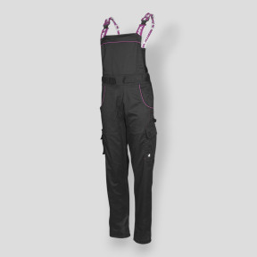 Werktuinbroek dames EDITH - Zwart - Nine Worths by North Ways