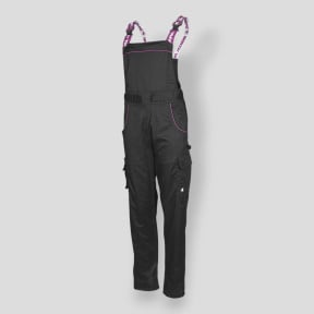 Tuta da lavoro donna EDITH - Nera - Nine Worths by North Ways