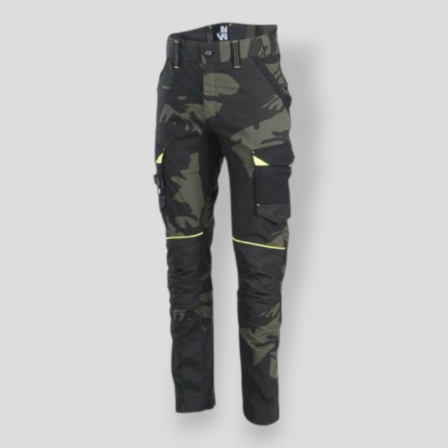 Pantalón de trabajo MIRAGE - Woodland - Nine Worths by North Ways