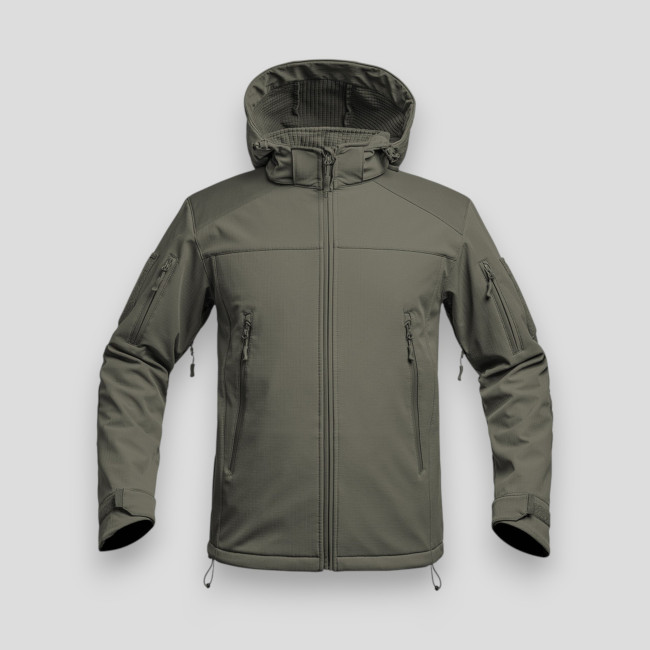 Softshell jas Fighter V2 - Olijfgroen - A10 Equipment