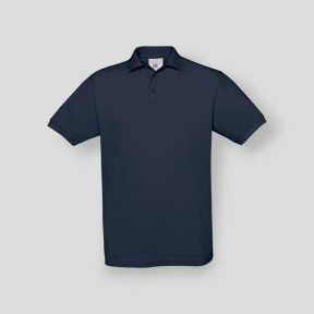 Navy Short Sleeve Polo - B&C