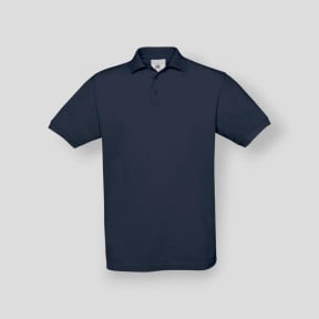 Navy Short Sleeve Polo - B&C