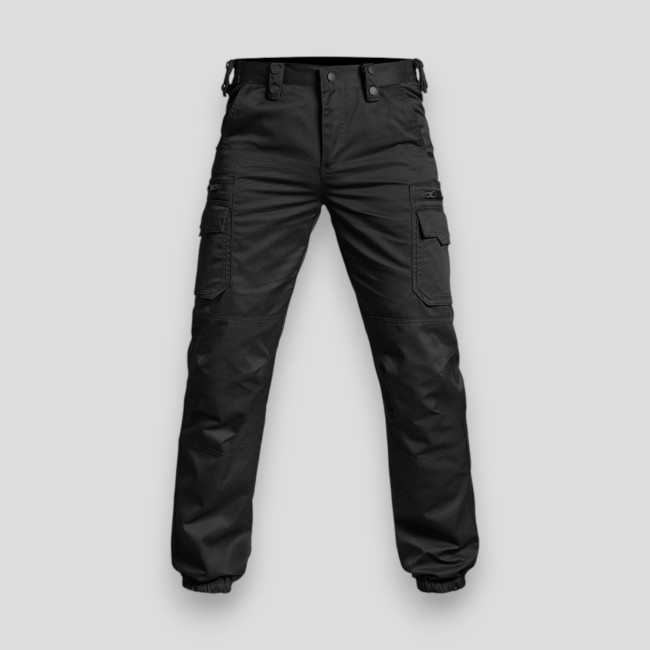 Pantalon avec bas élastiqué Sécu-One - Noir - A10 Equipment Pantalon avec bas élastiqué Sécu-One - Noir - A10 Equipment