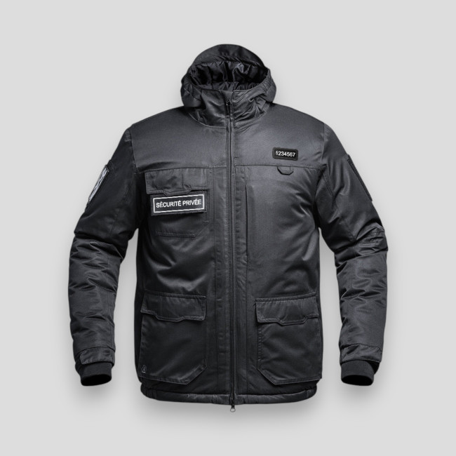 Blusão Hardshell com Distintivo Segurança Privada WF 150 Sécu-One - Preto - A10 Equipment