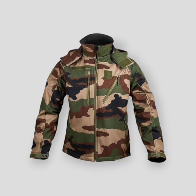 Kurtka softshell Elite 3-w-1 camo CE - Ares