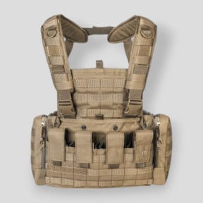 Olive Green Plate Carrier Combat Vest - Tasmanian Tiger