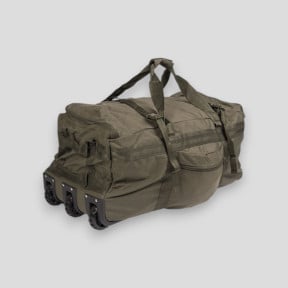Sac commando à roulettes 118L vert olive - Miltec