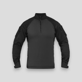 Camisa táctica de campo negra - Miltec