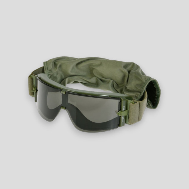 Okulary z 3 kolorowymi szkłami 800 - Zielone OD - Delta Tactics
