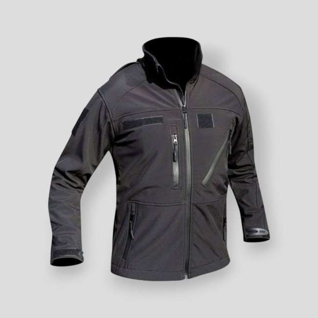 Softshell jas 3 lagen Zwart -Patrol Equipement