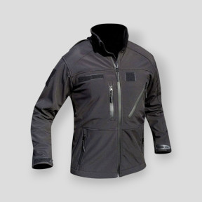 Giacca Softshell 3 strati Nera - Patrol Equipement