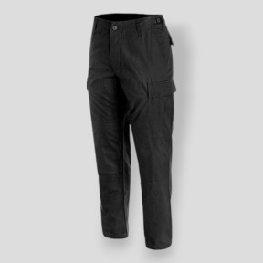 Calças BDU Ripstop Pretas - Miltec