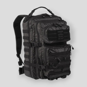 US ASS. PACK Tactical Black Rucksack 36L Schwarz - Miltec