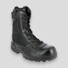 Botas de Combate de Piel Sintética Negras - Patrol Equipement