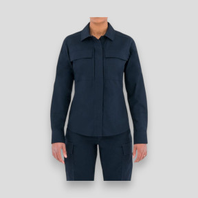 Camicia BDU donna Tactix L/S blu notte - First Tactical