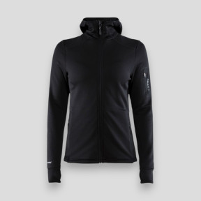 Veste à capuche polartec Noir Femme - Craft Tactical