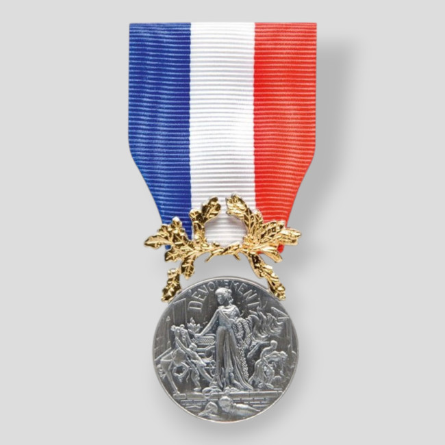 Medalha Oficial de Salvamento em Prata - Produtos DMB