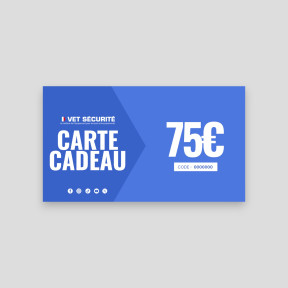 Cadeaubon 75€ - Vet Sécurité