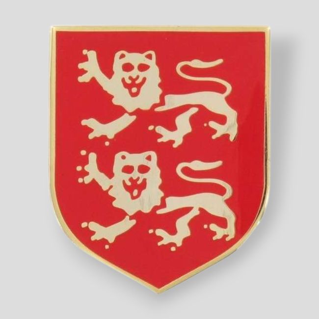 Metal shield for Departmental Gendarmerie Normandy