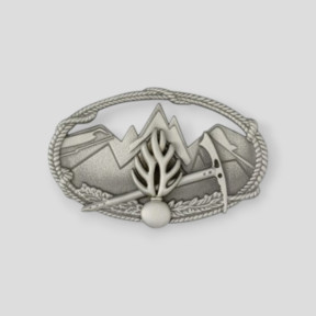 Mountain Technical Diploma Metal Badge