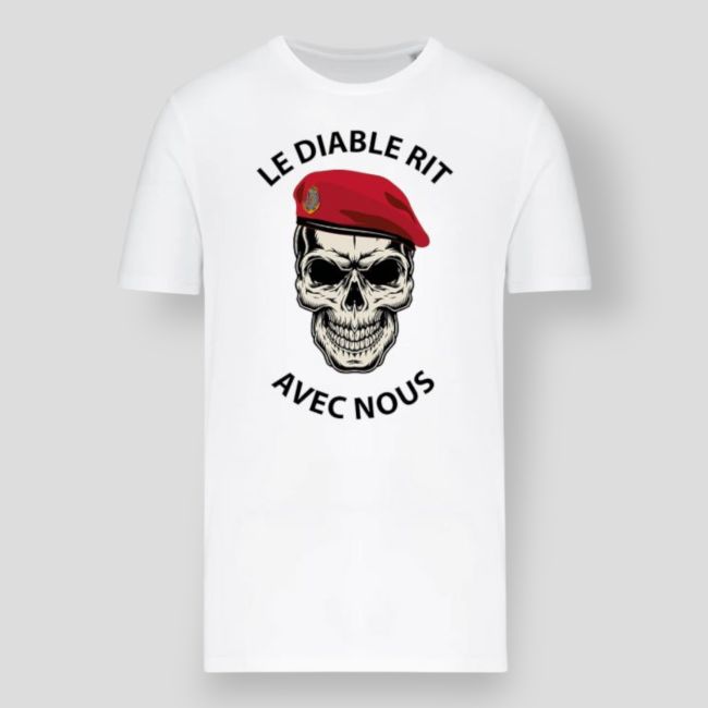 T-shirt 190g LE DIABLE RIT Colo White - Summit Outdoor Lifestyle