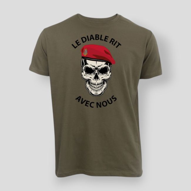 T-shirt 190g LE DIABLE RIT Colo Kakhi - Summit Lifestyle