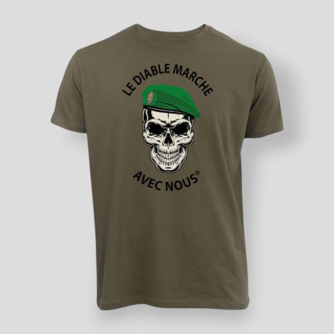 190g T-shirt THE DEVIL WALKS Khaki - Summit Outdoor Lifestyle