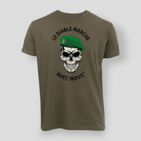 T-shirt 190g O DIABO ANDA Caqui - Summit Outdoor Lifestyle