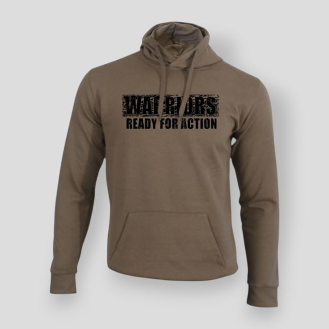 Sweatshirt Warriors Military Moka - Summit Outdoor Lifestyle