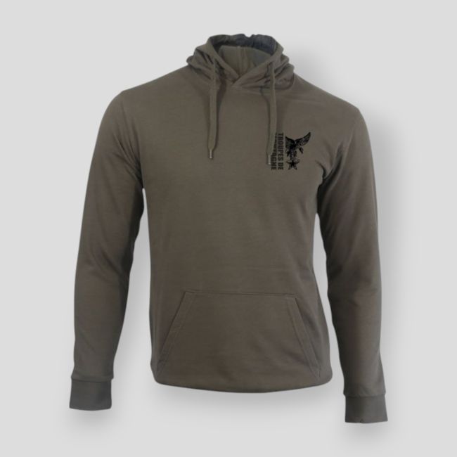 Sweater Bergtroepen design Kaki - Summit Lifestyle