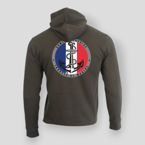 Sudadera Tropas de Marina Francia Caqui - Summit Outdoor Lifestyle