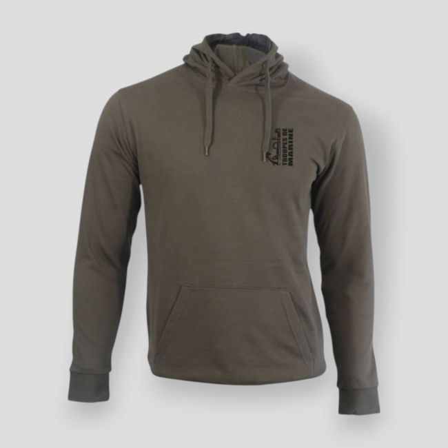 Felpa Troupes de Marine design Kaki - Summit Outdoor Lifestyle