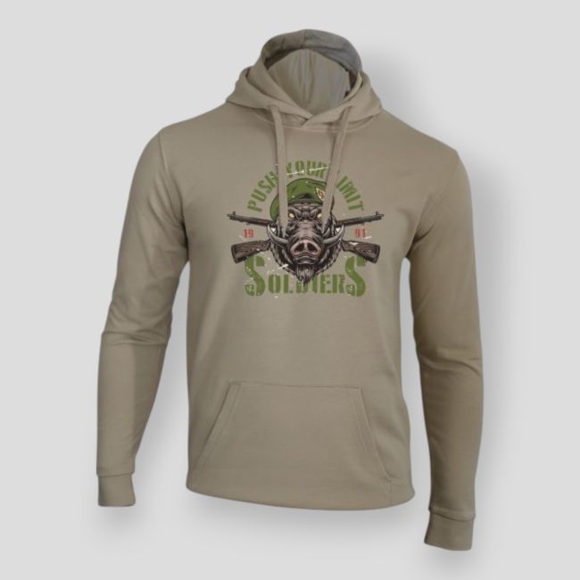 Sweat-shirt Push your limit Soldiers Light Sand - Summit Lifestyle
