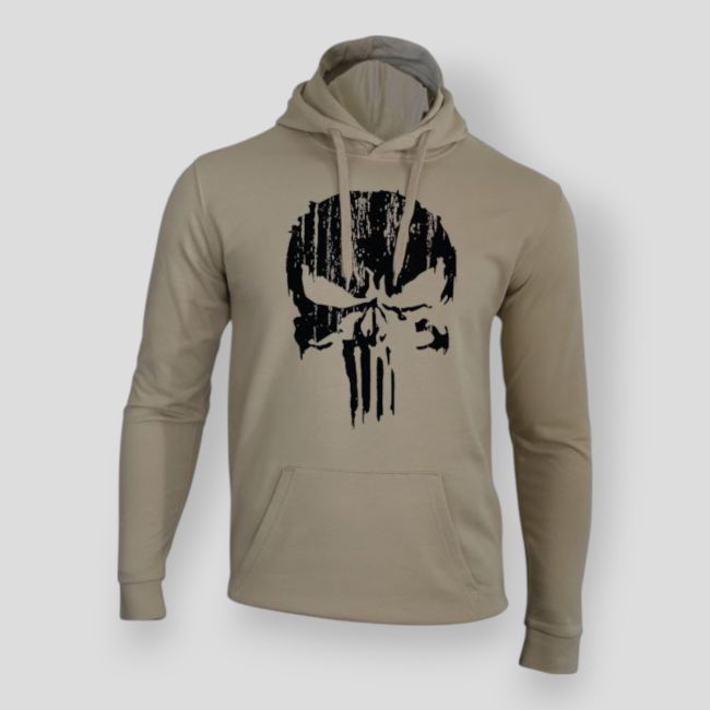 Punisher Schwarz Light Sand Sweatshirt - Summit Lifestyle
