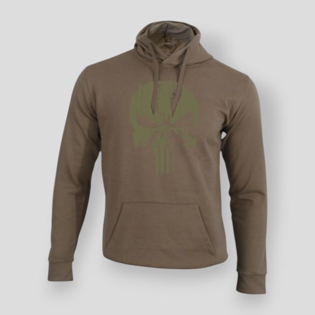 Sweat-shirt Punisher Kaki Moka - Summit Lifestyle