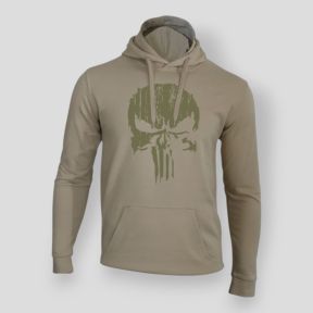 Punisher Kaki Light Sand sweatshirt - Summit Lifestyle