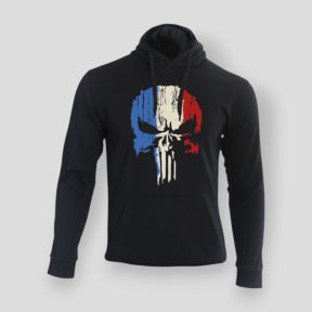 Punisher France Zwart sweatshirt - Summit Lifestyle