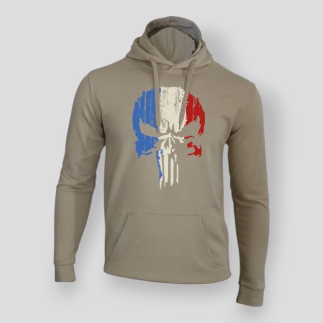 Felpa Punisher France Light Sand - Summit Outdoor Lifestyle