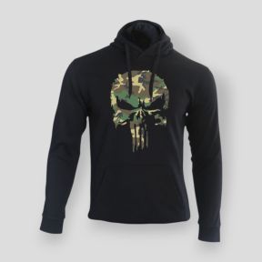 Bluza Punisher Camo Czarna - Summit Lifestyle