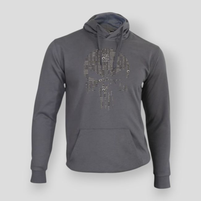 Sweat-shirt Punisher Balles Gris - Summit Outdoor Lifestyle