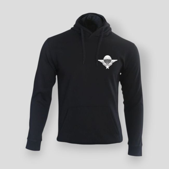 Sweat-shirt Parachutiste France Noir - Summit Outdoor Lifestyle