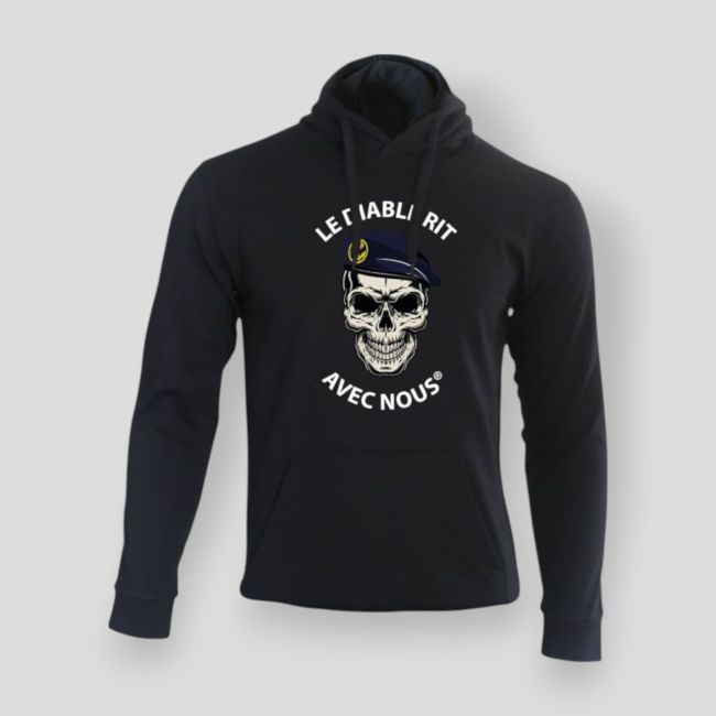 Sweatshirt LE DIABLE RIT TDM Schwarz - Summit Outdoor Lifestyle