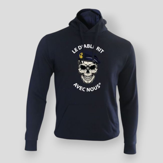 Sweatshirt LE DIABLE RIT TDM Marine - Summit Outdoor Lifestyle