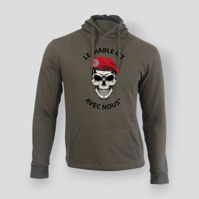 Sudadera LE DIABLE RIT Metro Caqui - Summit Outdoor Lifestyle