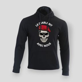 Sweatshirt LE DIABLE RIT Cor Preta - Summit Outdoor Lifestyle